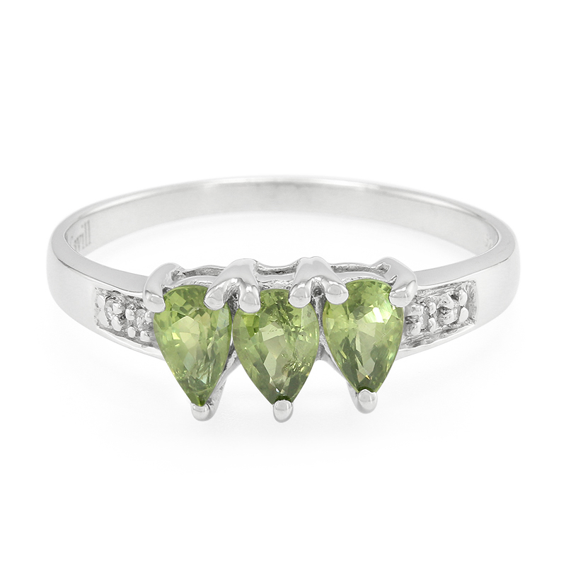 Mosambik-Saphir-Silberring