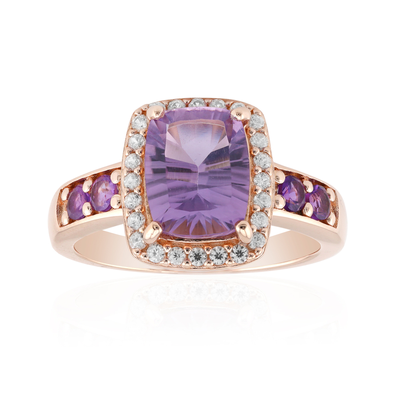 Amethyst-Silberring