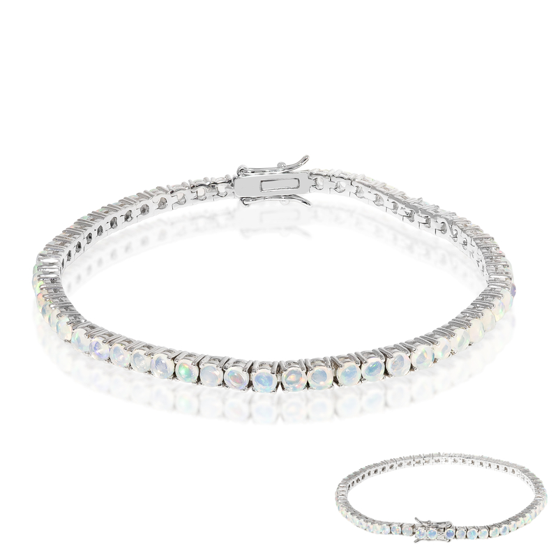 Welo-Opal-Silberarmband
