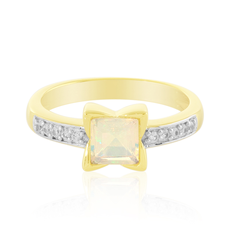 Welo-Opal-Silberring