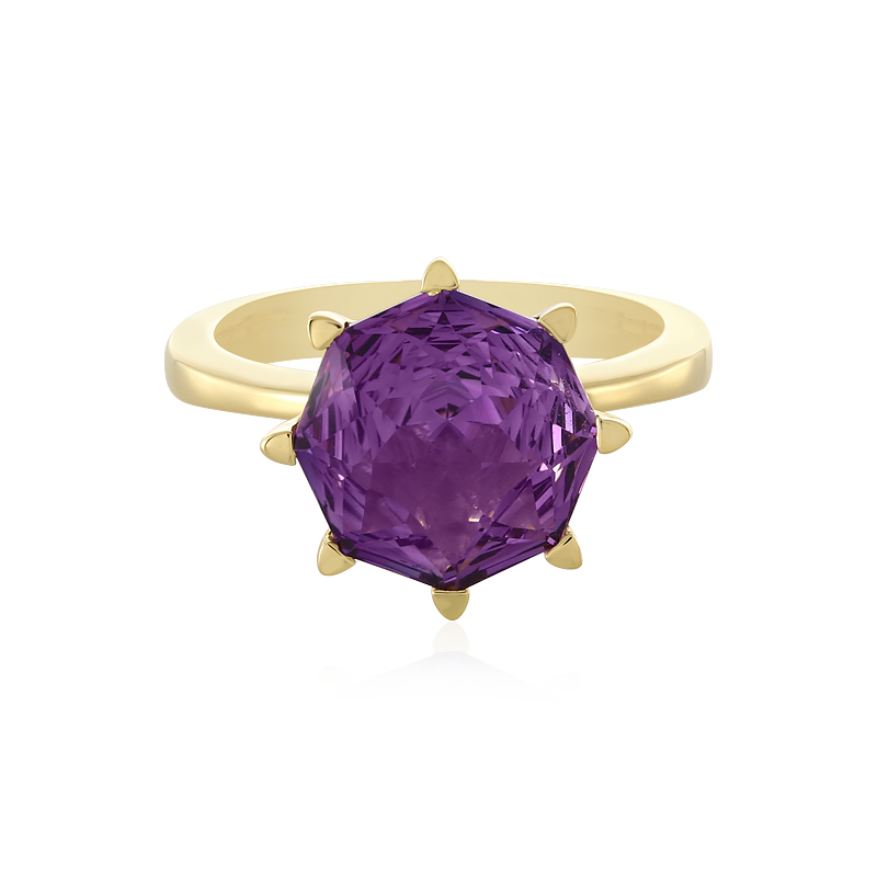 Amethyst-Silberring