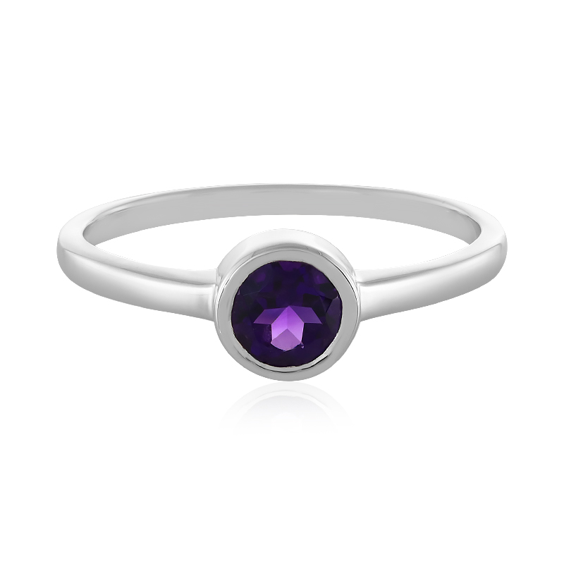 Amethyst-Silberring