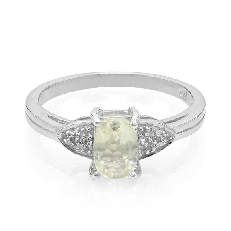 Orthoklas-Silberring