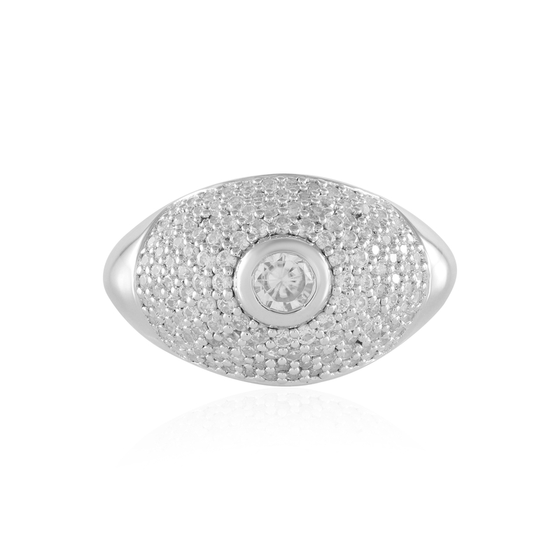 Zirkon-Silberring Zirkon-Silberring