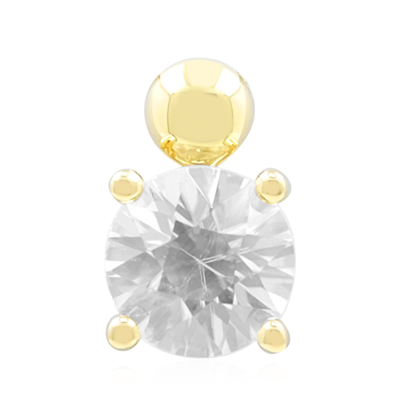 Zirkon-Goldanhänger (de Melo)