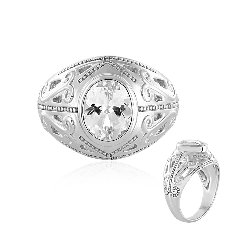 Danburit-Silberring Danburit-Silberring