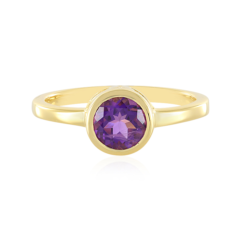 Sibirischer Amethyst-Silberring Sibirischer Amethyst-Silberring