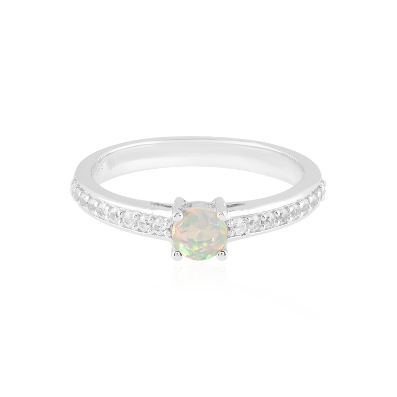 Welo-Opal-Silberring Welo-Opal-Silberring