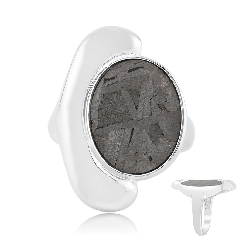 Aletai-Meteorit-Silberring