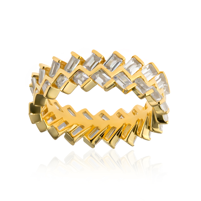 Zirkon-Silberring Zirkon-Silberring