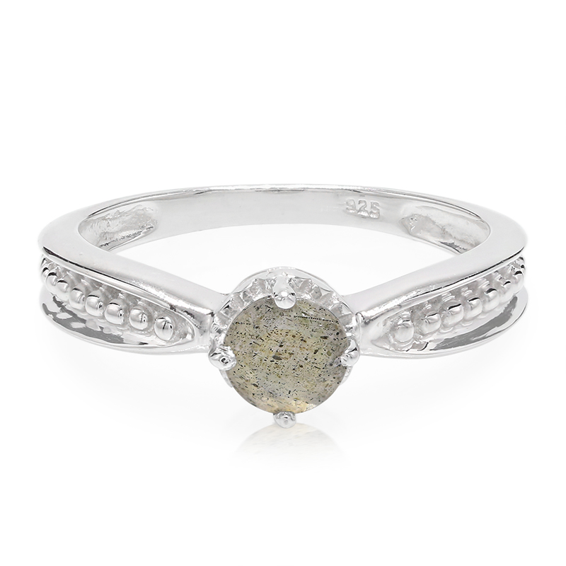 Spektrolith-Silberring