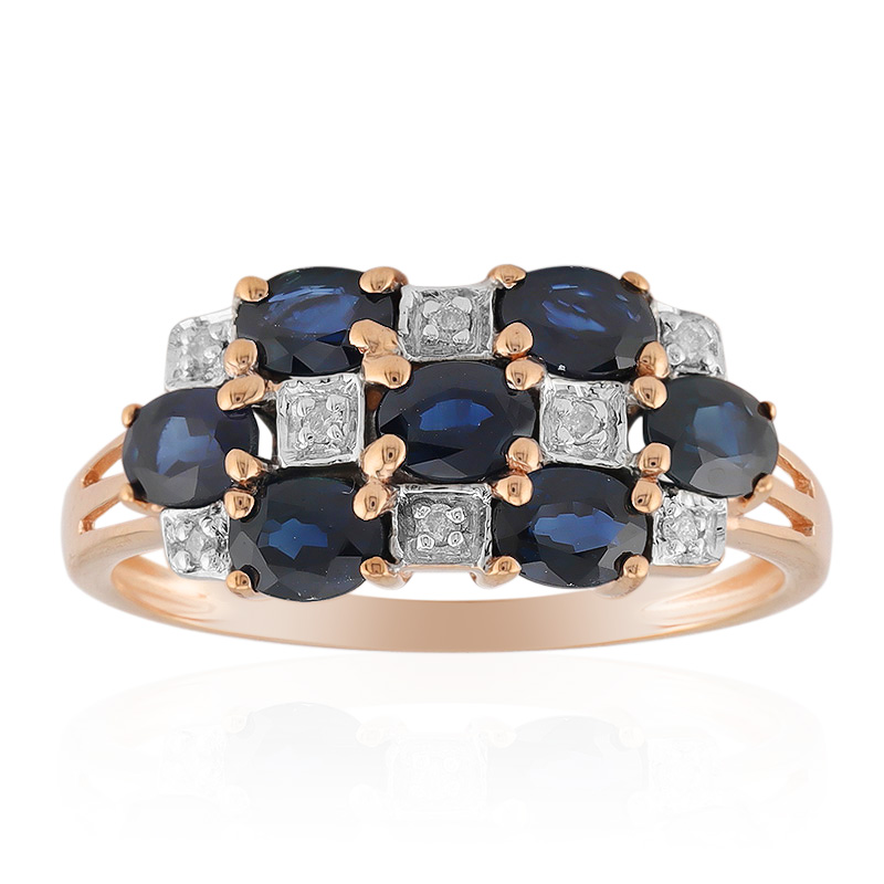 Kanchanaburi-Saphir-Goldring