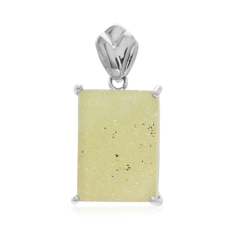 Glitzer-Achat-Silberanhänger Glitzer-Achat-Silberanhänger