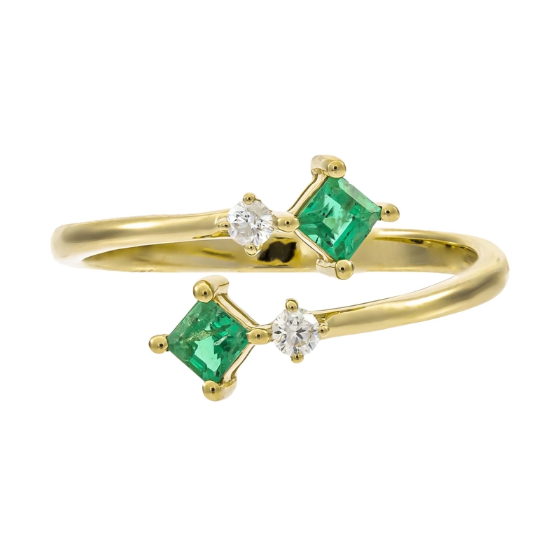 AAA-Sambia-Smaragd-Goldring (CIRARI)