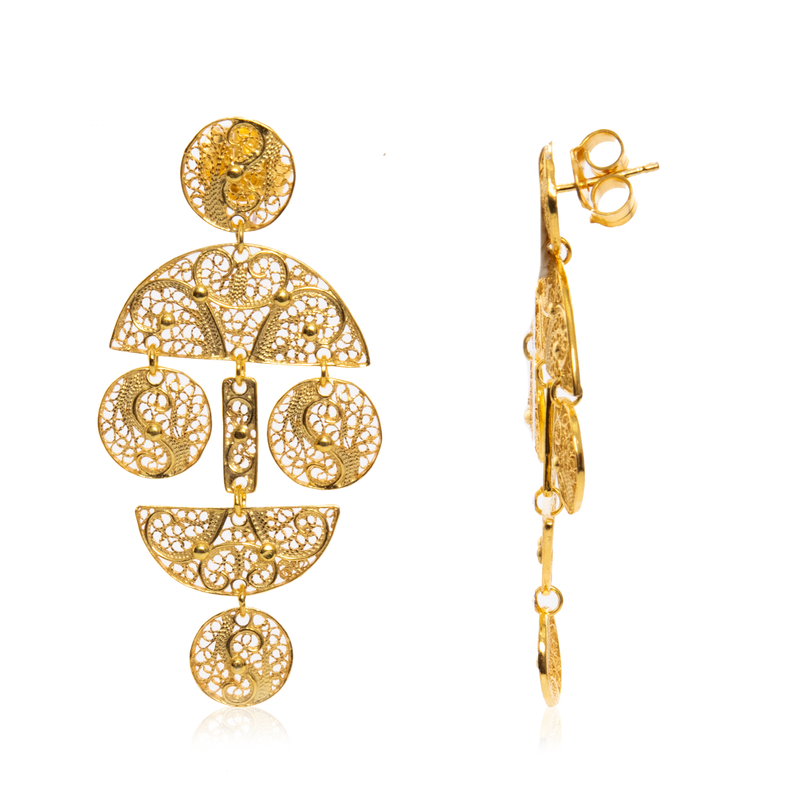 Silberohrringe (Joias do Paraíso)