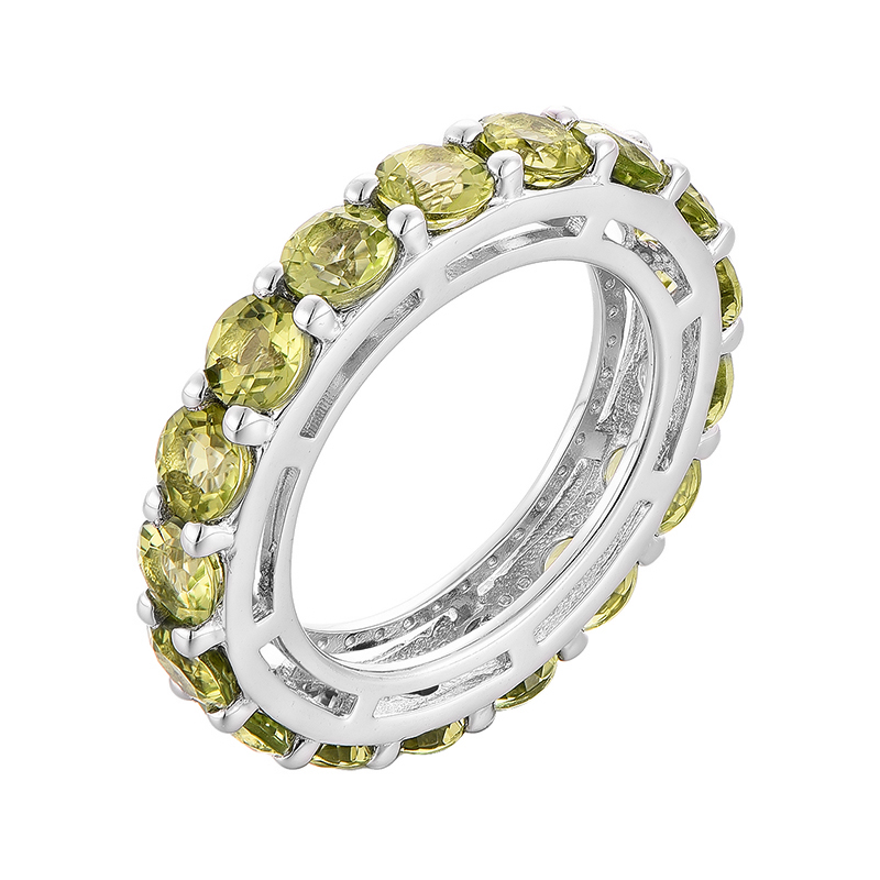 Peridot-Silberring