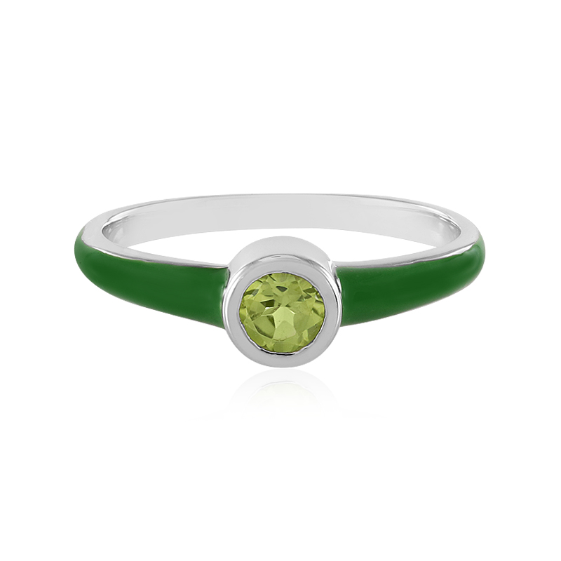 Peridot-Silberring
