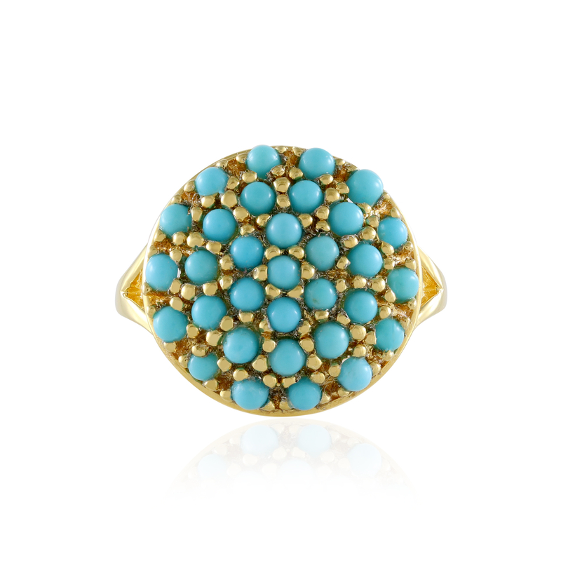 Sleeping Beauty-Türkis-Silberring (Faszination Türkis)