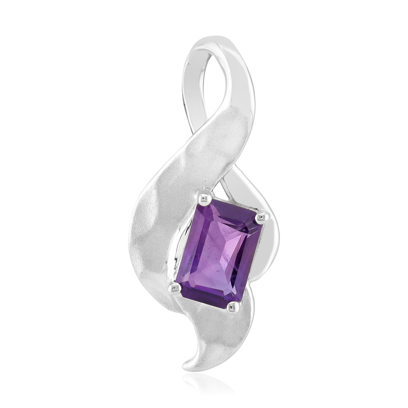 Uruguay-Amethyst-Silberanhänger (Pallanova)