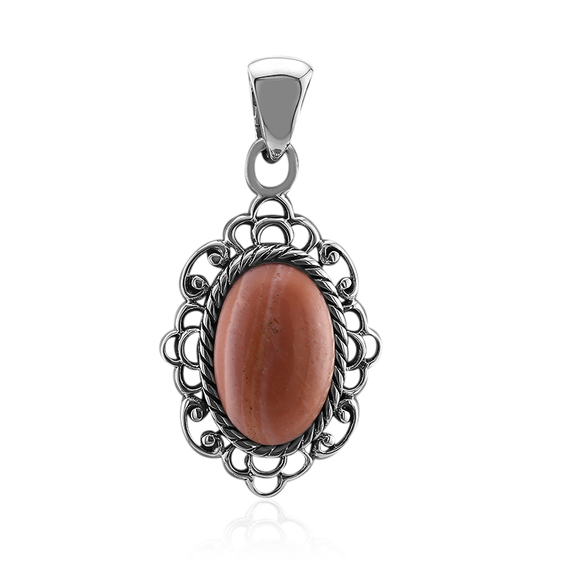 Perlmutt-Silberanhänger (Art of Nature)