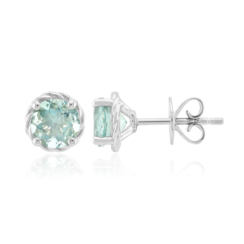 Braldu-Fluorit-Silberohrringe (Pallanova) Braldu-Fluorit-Silberohrringe (Pallanova)