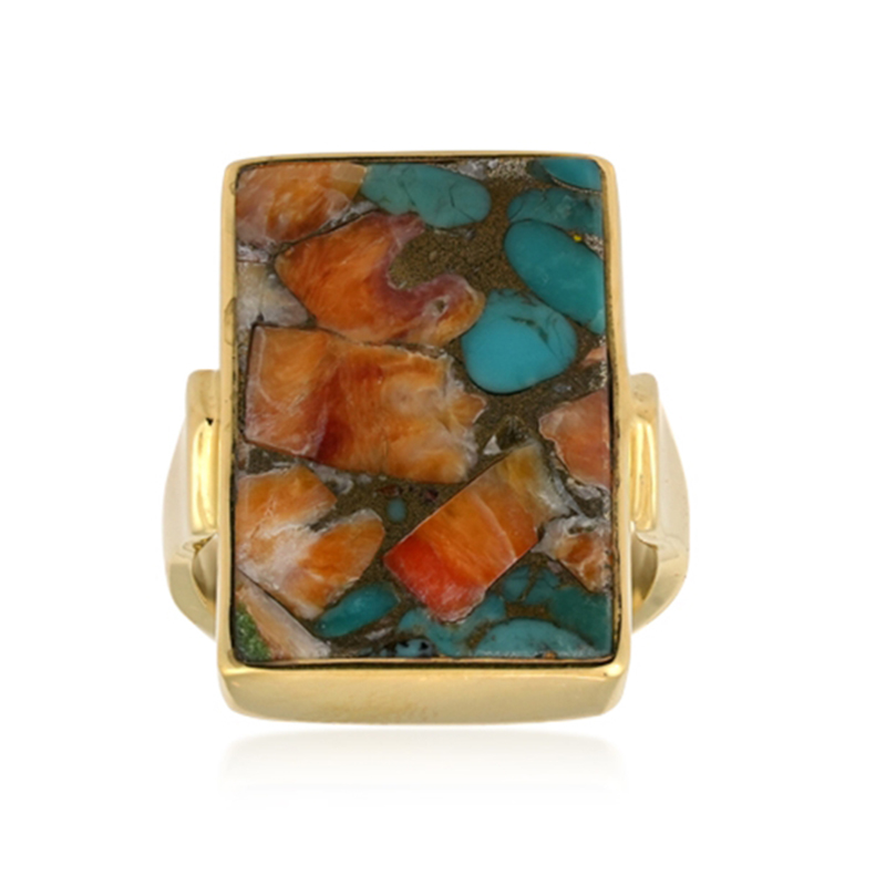 Edelstein-Silberring