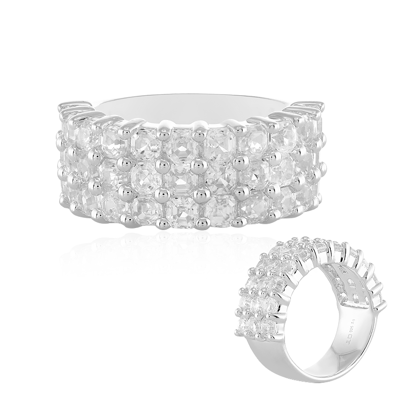 Zirkon-Silberring (de Melo) Zirkon-Silberring (de Melo)