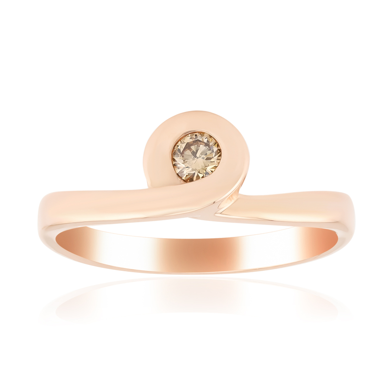 I1 Argyle-Rose de France-Brillant-Silberring (Annette) I1 Argyle-Rose de France-Brillant-Silberring (Annette)