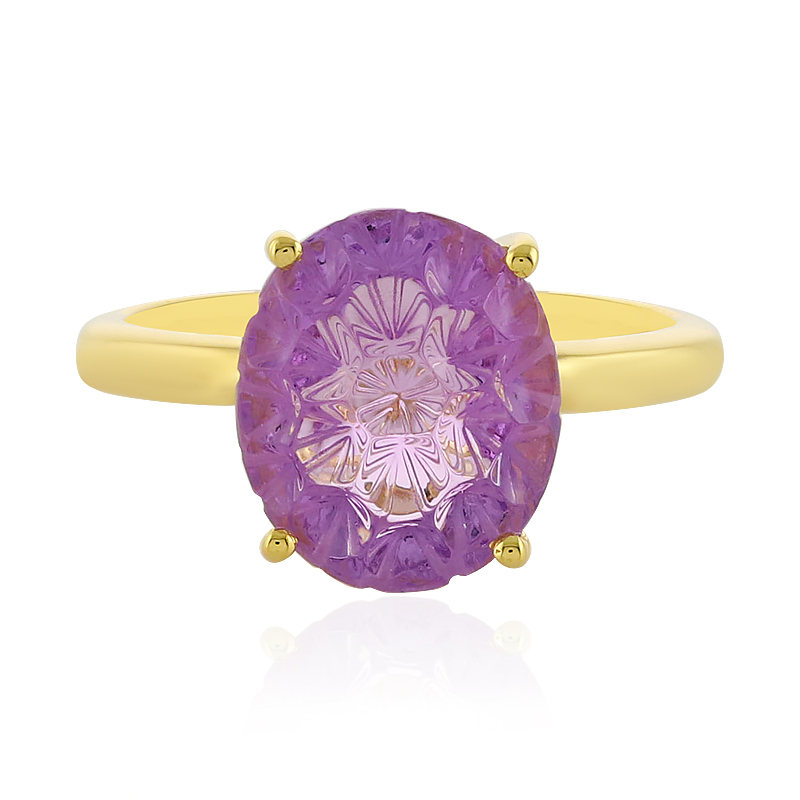 Lavendel-Amethyst-Silberring