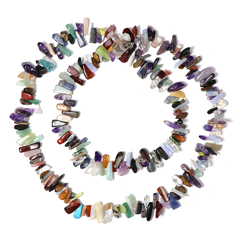 Edelstein-Silberhalskette