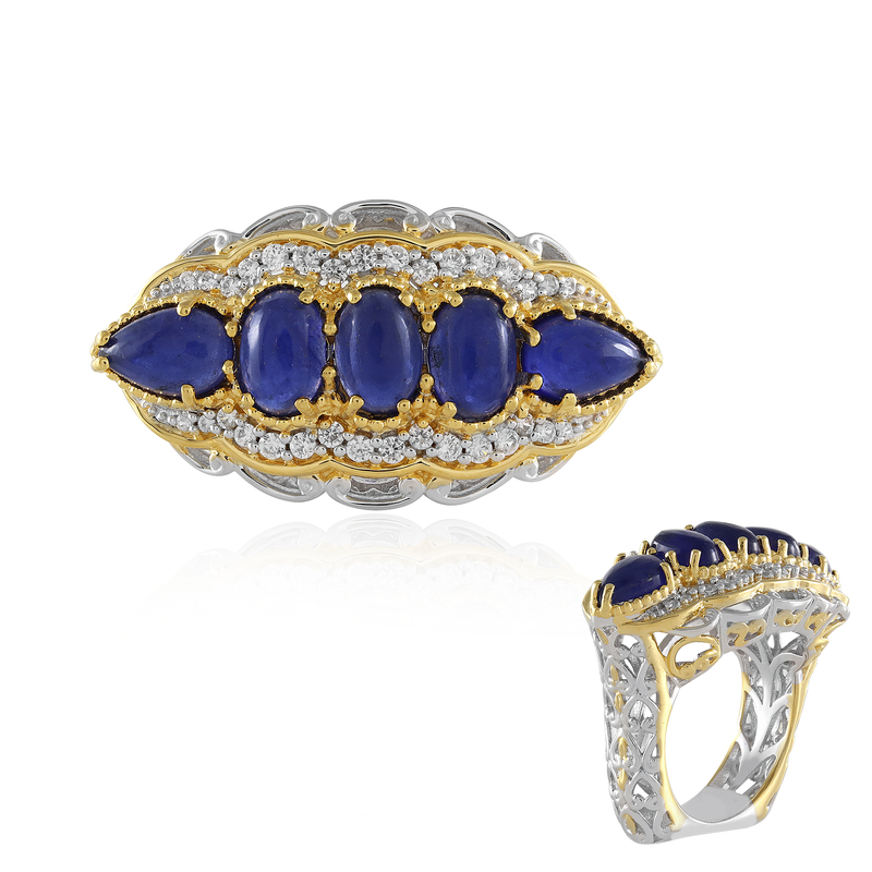 Sodalith-Silberring (Gems en Vogue) Sodalith-Silberring (Gems en Vogue)