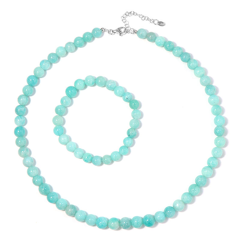 Amazonit-Silberset Amazonit-Silberset