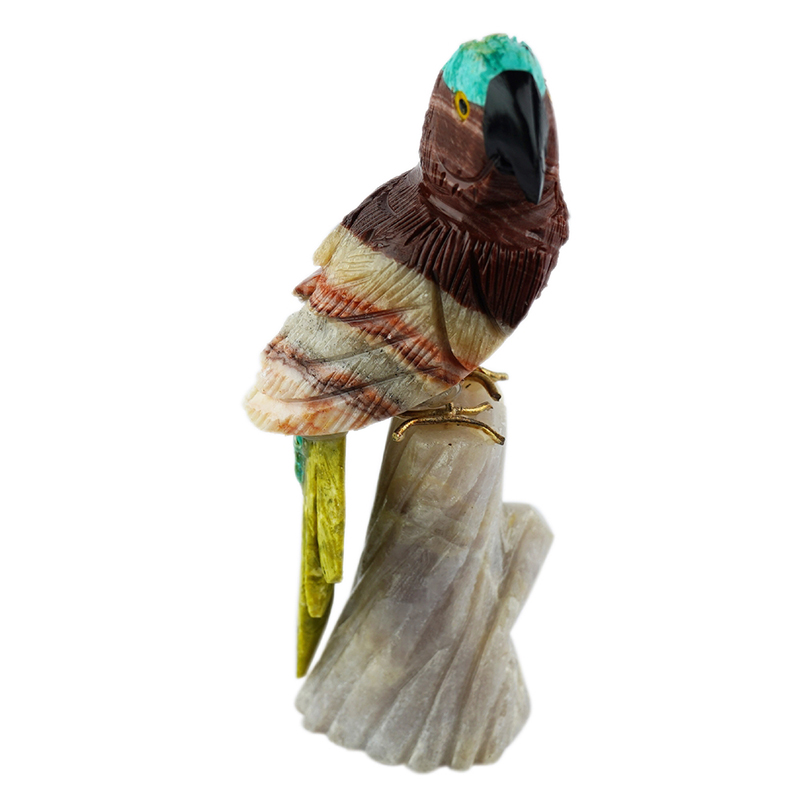 Oranger Aragonit-Papagei