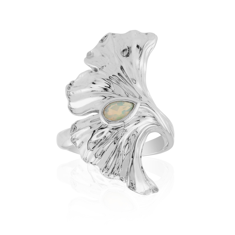 Welo-Opal-Silberring (MONOSONO COLLECTION) Welo-Opal-Silberring (MONOSONO COLLECTION)