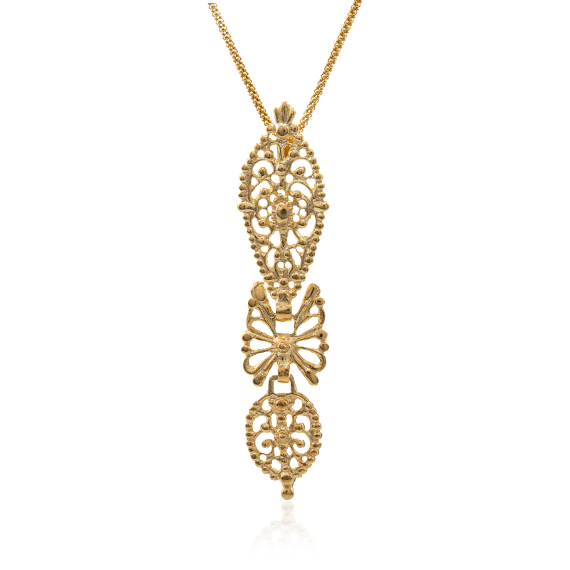 Silberhalskette (Joias do Paraíso)