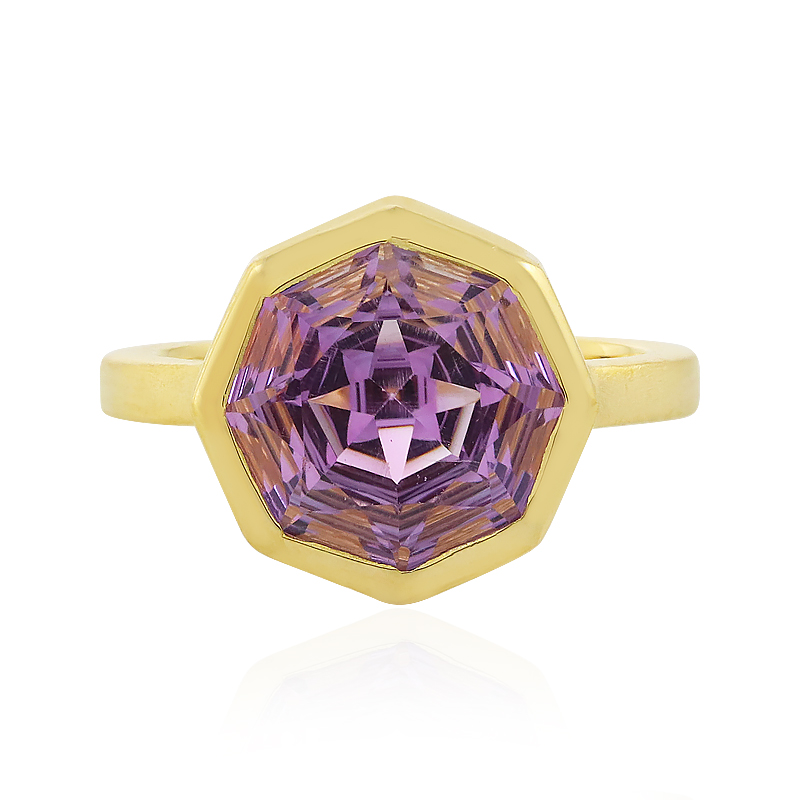 Amethyst-Silberring (MONOSONO COLLECTION)