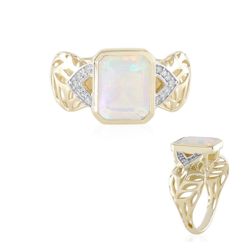 AAA-Welo-Opal-Goldring (Ornaments by de Melo) AAA-Welo-Opal-Goldring (Ornaments by de Melo)