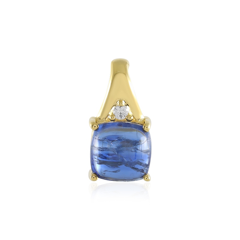 Nepalesischer Kyanit-Silberanhänger Nepalesischer Kyanit-Silberanhänger