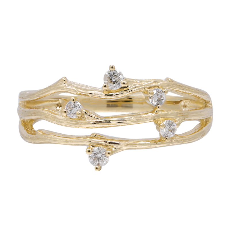 SI1 (H) Brillant-Goldring (CIRARI)