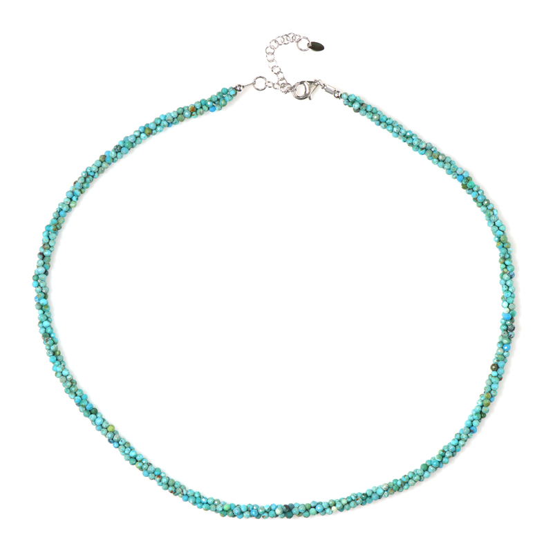 Türkis-Silberhalskette