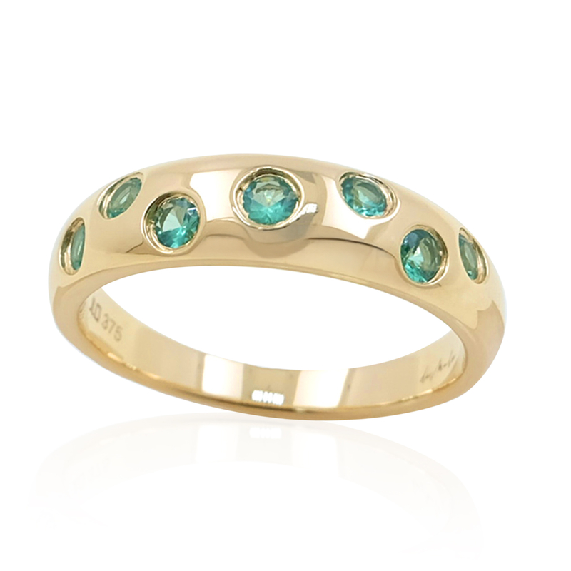 AAA-Sambia-Smaragd-Goldring (de Melo)