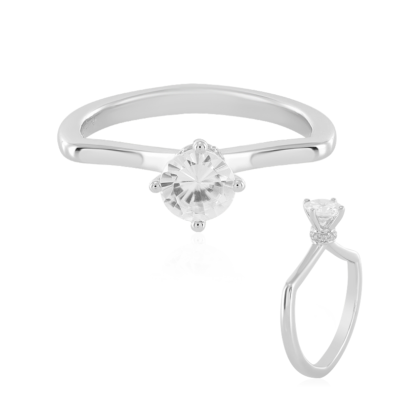 Zirkon-Silberring Zirkon-Silberring