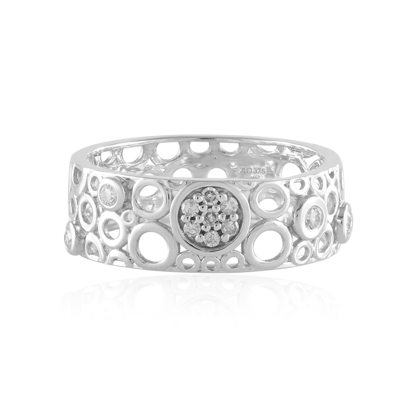 I2 (I) Diamant-Goldring (Ornaments by de Melo)