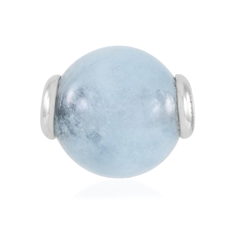 Brasilianischer Aquamarin-Silberanhänger (MONOSONO COLLECTION)