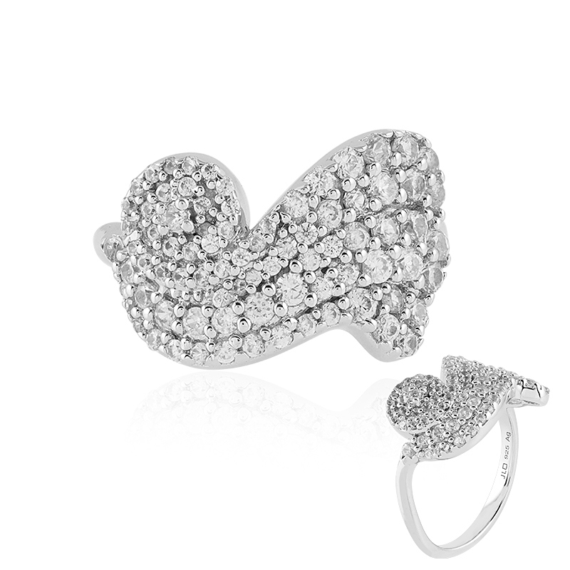 Zirkon-Silberring (SAELOCANA)