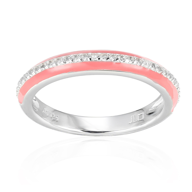 Weißer Topas-Silberring