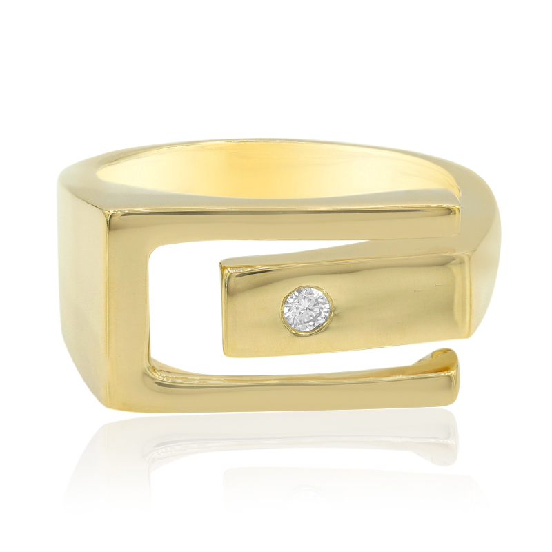 I1 (G) Brillant-Silberring (Annette)