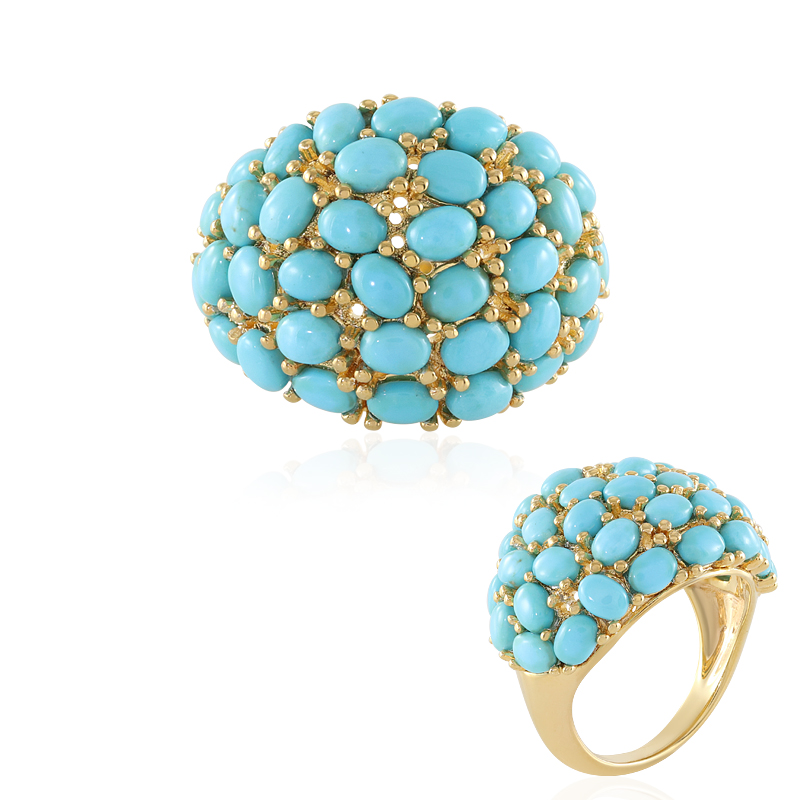 Sleeping Beauty-Türkis-Silberring (Faszination Türkis)