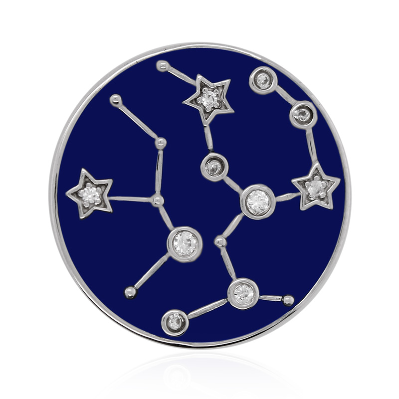 Zirkon-Silberanhänger „Schütze“ (MONOSONO COLLECTION)