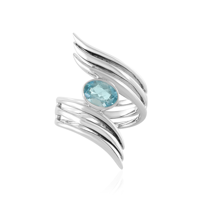 Ratanakiri-Zirkon-Silberring (de Melo)